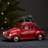 Sorella Living Red Beetle Christmas Decoration with LED