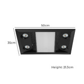 Sorella Living Inferno 1000W Bathroom Heater with Exhaust Fan