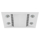Sorella Living Inferno 1000W Bathroom Heater with Exhaust Fan