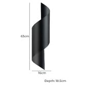 Sorella Living Jabaloyas Steel Wall Light