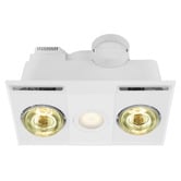 Sorella Living Heatflow 275W Bathroom Heater with Exhaust Fan