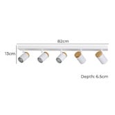 Sorella Living Cartagena Steel 5-Light Bar Spotlight
