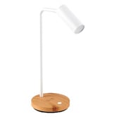 Sorella Living Connor Metal LED Desk Lamp with Wireless Charging Pad