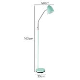 Sorella Living Lara Meta  Flexible Floor Lamp
