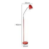 Sorella Living Lara Meta  Flexible Floor Lamp