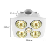 Sorella Living Vesuvius Bathroom Heater with LED
