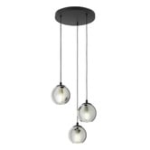 Sorella Living Ariscani Glass Orb 3 Light Cluster Pendant