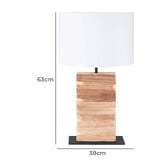 Sorella Living Contessore Timber Table Lamp