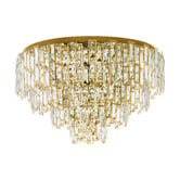 Sorella Living Calmeilles Crystal Flush Mount Ceiling Light
