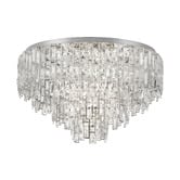 Sorella Living Calmeilles Crystal Flush Mount Ceiling Light