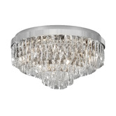 Sorella Living Valparaiso Crystal Flush Mount Ceiling Light