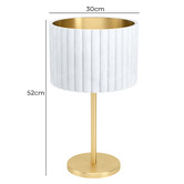 Sorella Living Tamaresco Velvet Table Lamp