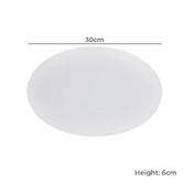 Sorella Living Roystar LED Outdoor Oyster Light