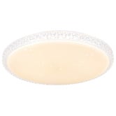 Sorella Living Delilah Round Crystal Look LED Oyster Light