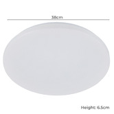 Sorella Living Diego Crystal Effect LED Oyster Light