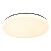 Sorella Living Diego Steel 48cm LED Oyster Light