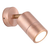 Sorella Living Fremantle Copper Outdoor Wall Spotlight