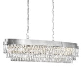Sorella Living Valparaiso Cut Glass 115cm Linear Chandelier