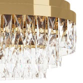 Sorella Living Valparaiso Cut Glass 90cm Chandelier