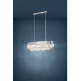 Sorella Living Valparaiso Cut Glass 90cm Chandelier