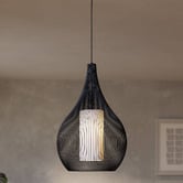 Sorella Living Razoni Steel Pendant Light