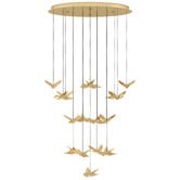 Sorella Living Paratebueno Steel LED 17 Light Pendant