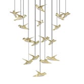 Sorella Living Paratebueno Steel LED 17 Light Pendant