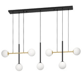 Sorella Living Paz Steel 7 Light Pendant