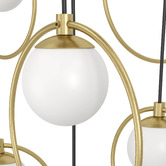 Sorella Living Round Portocolom 10 Light LED Pendant