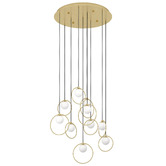 Sorella Living Round Portocolom 10 Light LED Pendant