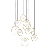 Sorella Living Round Portocolom 10 Light LED Pendant