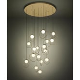 Sorella Living Round Portocolom 17 Light LED Pendant