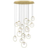 Sorella Living Round Portocolom 17 Light LED Pendant