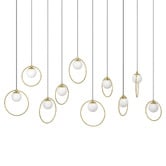 Sorella Living Oblong Portocolom 10 Light LED Pendant