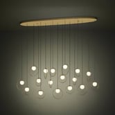 Sorella Living Oblong Portocolom 17 Light LED Pendant