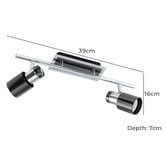 Sorella Living Davida 2 Light Bar Spotlight