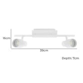 Sorella Living Davida 2 Light Bar Spotlight