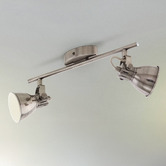 Sorella Living Seras Steel 2-Light Bar Spotlight