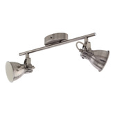 Sorella Living Seras Steel 2-Light Bar Spotlight