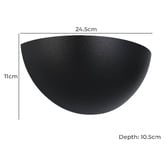 Sorella Living Tanura Steel Flush Mount Wall Light