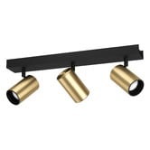 Sorella Living Cumaribo Steel 3 Lamp Bar Spotlight