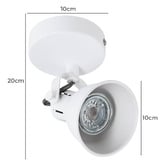 Sorella Living Seras Steel Spotlight