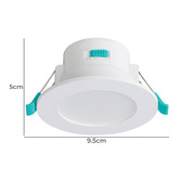 Sorella Living Rippa II 90mm Cut Out LED Tri-CCT Recessed Downlight