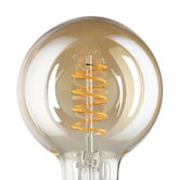 Sorella Living Celecto E27 Golf Ball 4W Amber Dimmable LED Filament Bulb