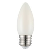 Sorella Living Facet E27 Frost Candle 4W Dimmable LED Bulb