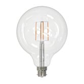 Sorella Living Prism B22 Round 5W Dimmable LED Filament Bulb