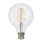 Sorella Living Fisher B22 Round 7.5W Dimmable LED Filament Bulb