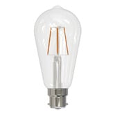 Sorella Living Ion B22 Tubular 7.5W Dimmable LED Filament Bulb