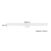 Sorella Living Pandella Steel 15W LED Vanity Light