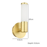 Sorella Living Palmera Steel 5W LED Vanity Light